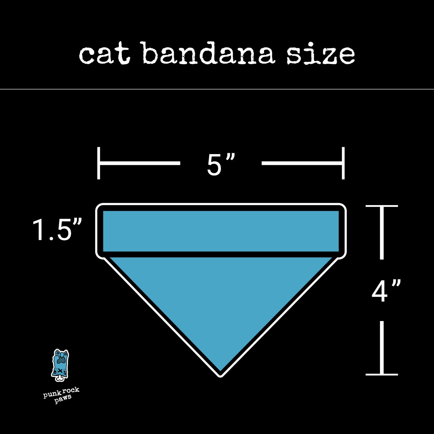 halloween cat bandana