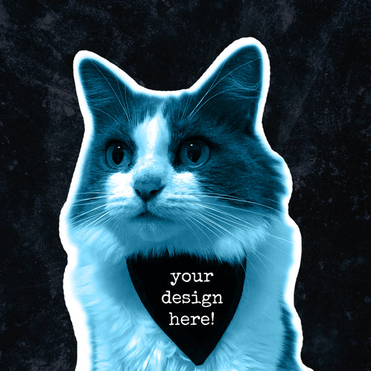 custom pet bandana order