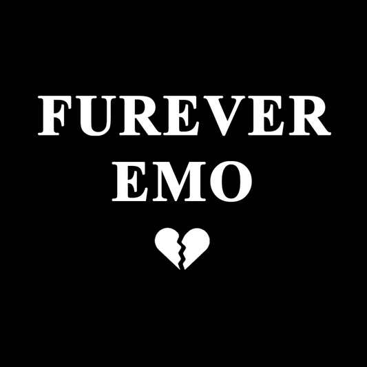 furever emo pet bandana