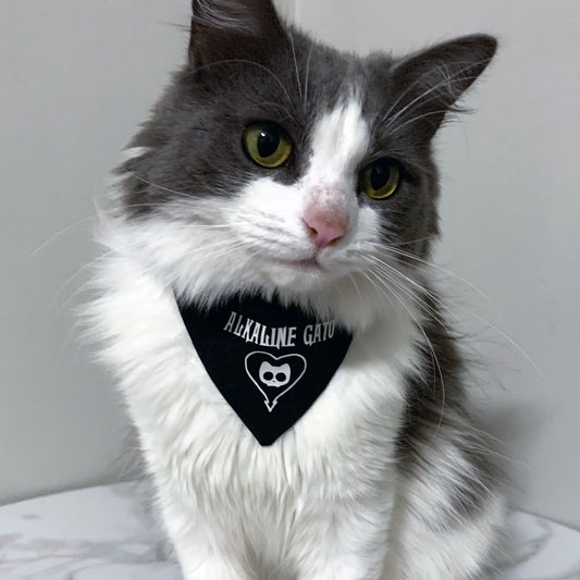 alkaline gato - alkaline trio cat bandana