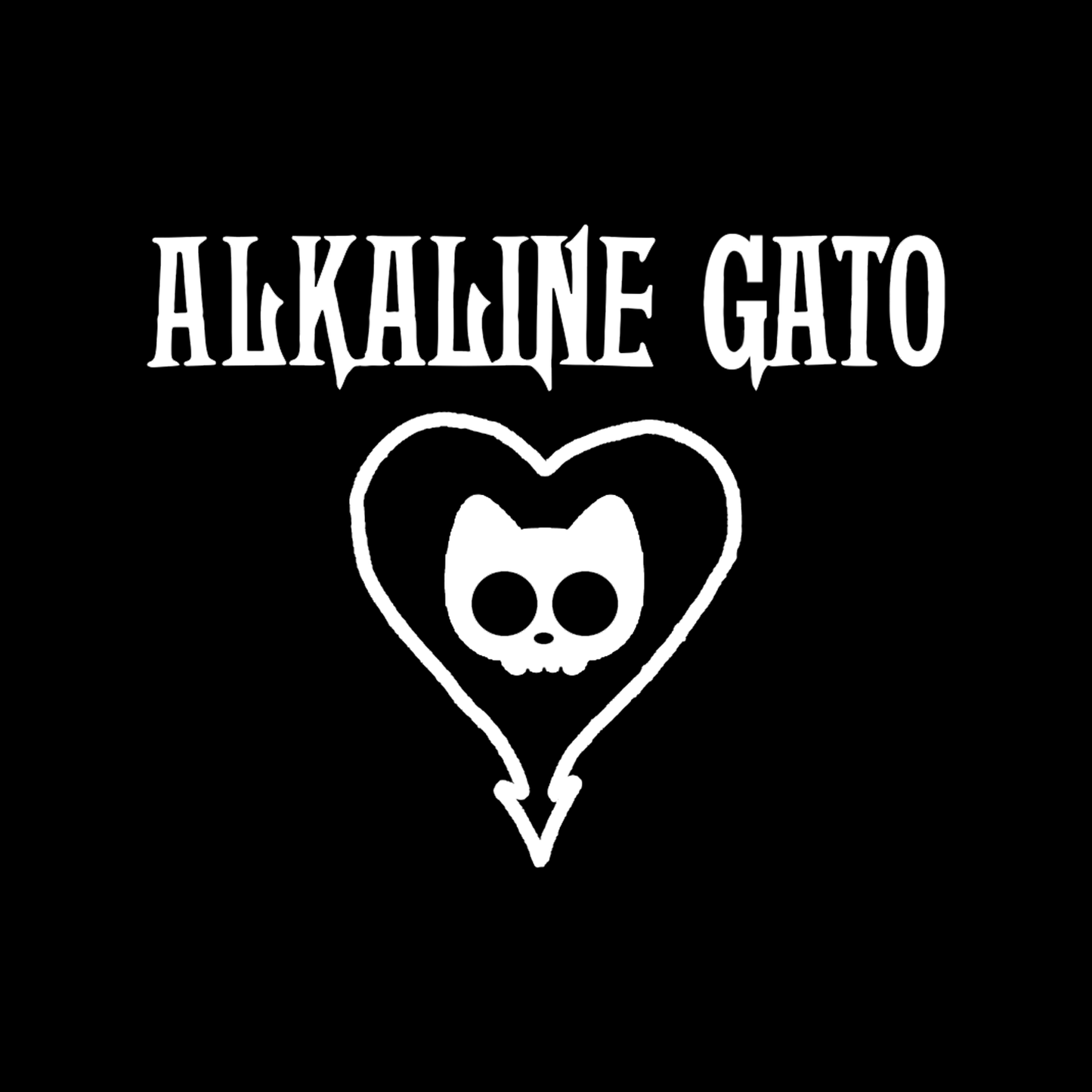 alkaline gato - alkaline trio cat bandana