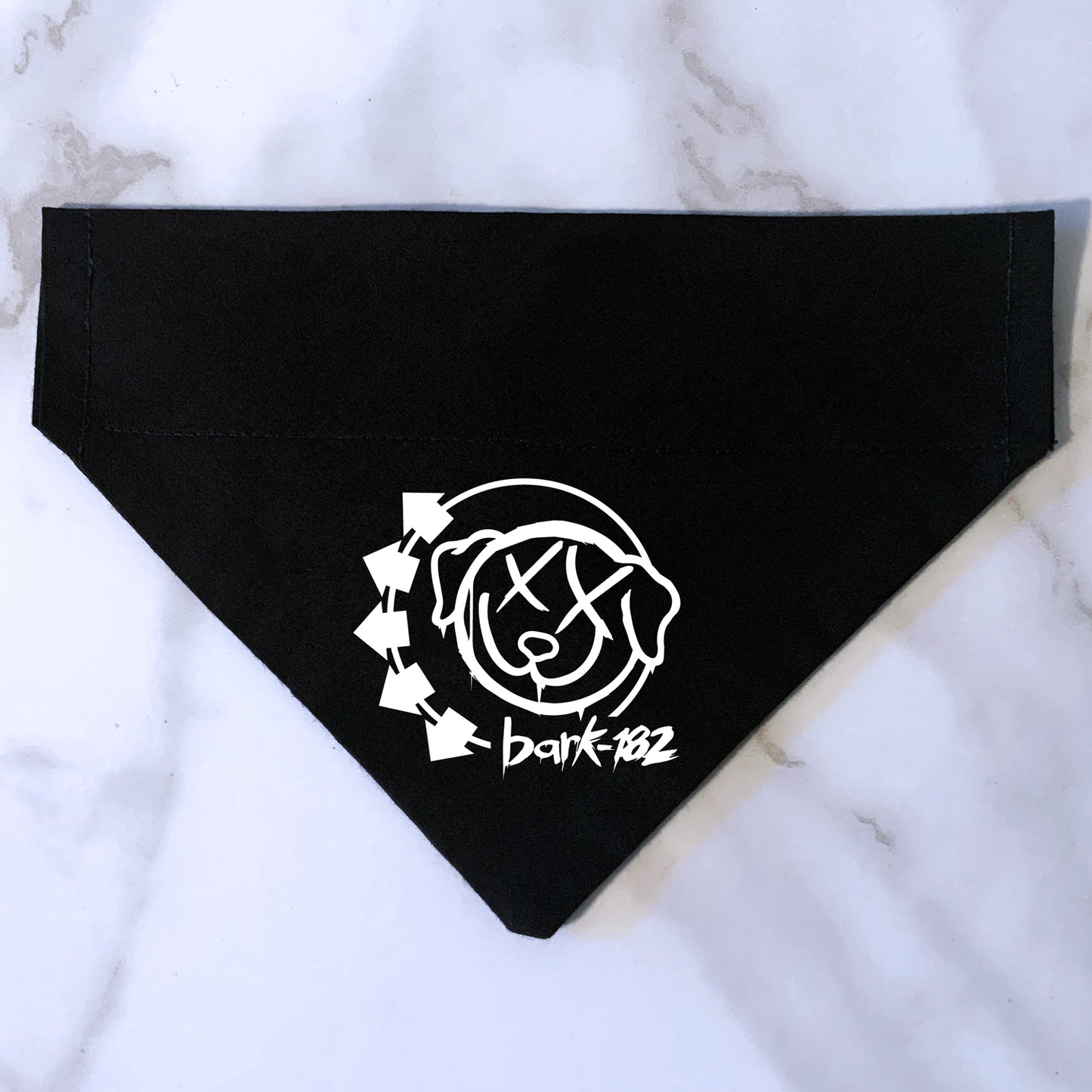 bark-182 (self titled) - blink-182 dog bandana