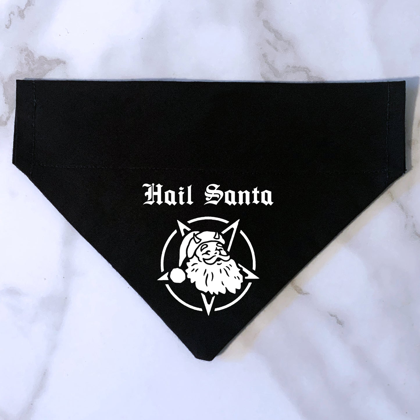 hail santa pet bandana