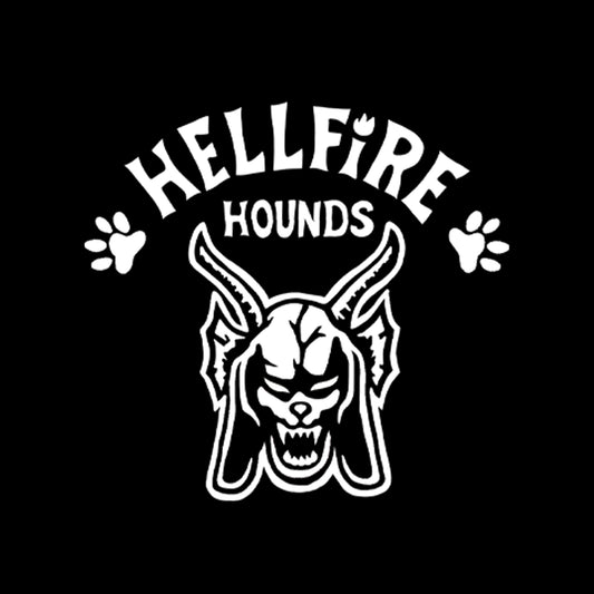 hellfire hounds - stranger things dog bandana